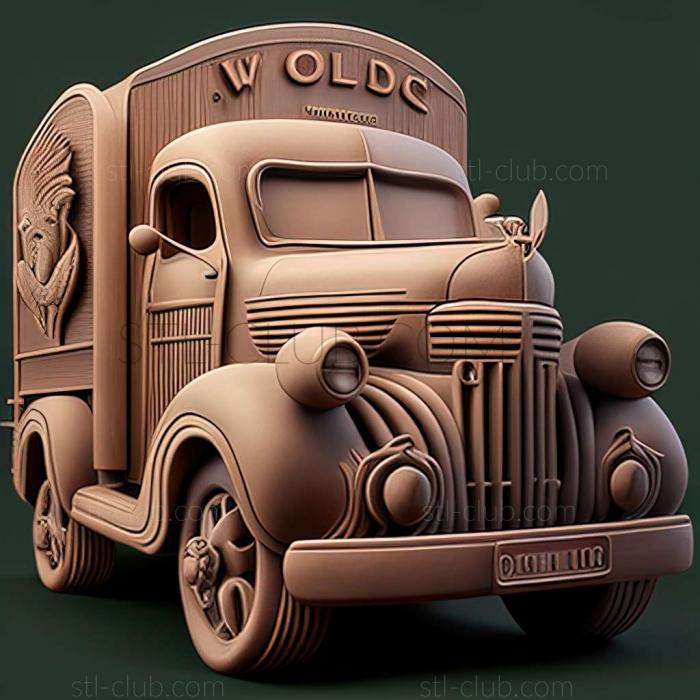 3D model Dodge WC (STL)